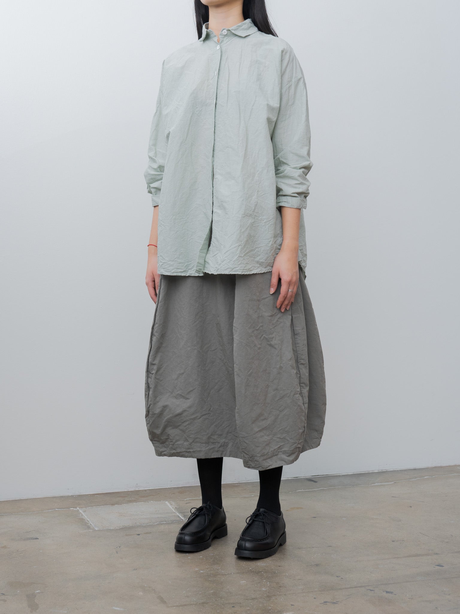 Long Overshirt - Sage