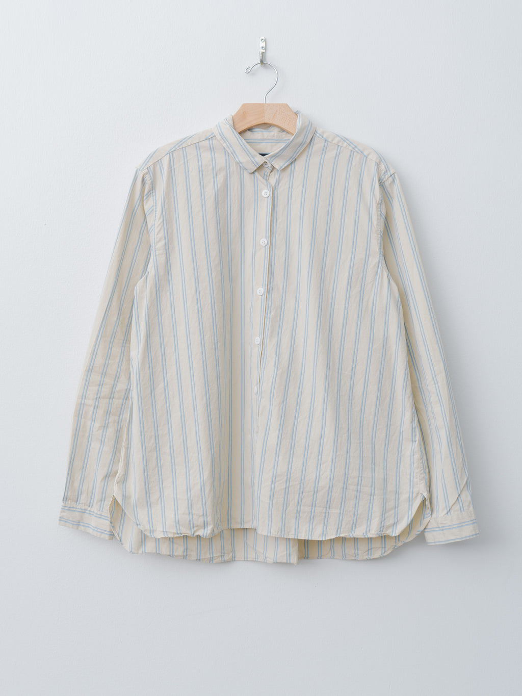 Loose Tyrol Shirt - Cream Stripe