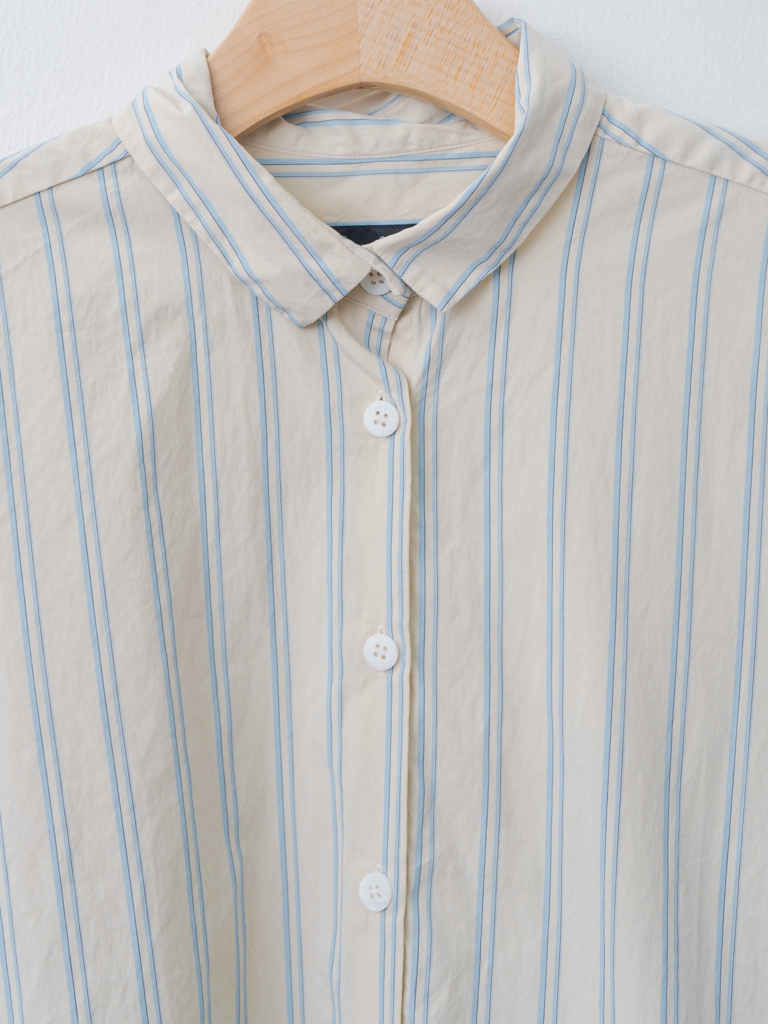 Loose Tyrol Shirt - Cream Stripe