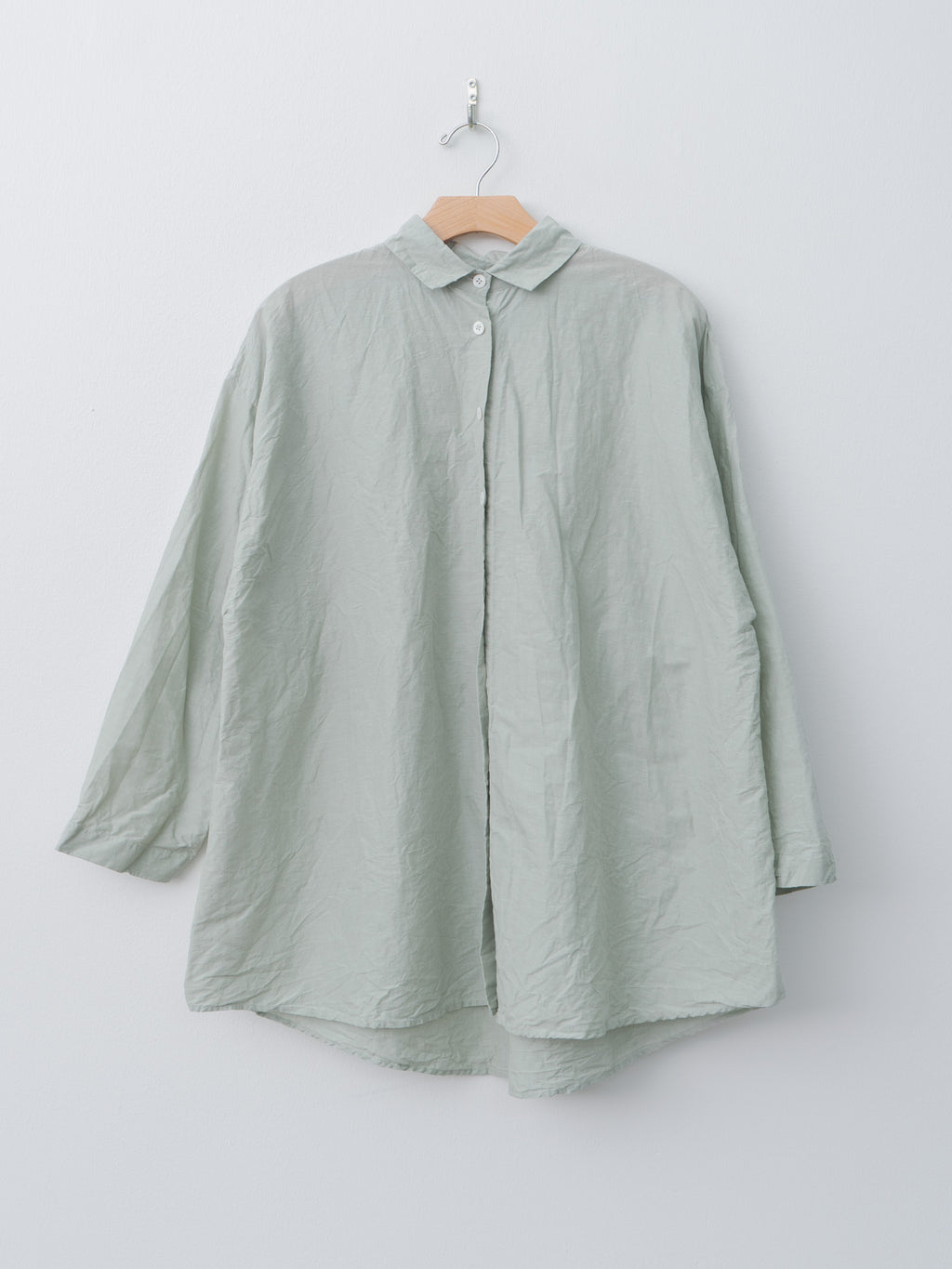 Long Overshirt - Sage