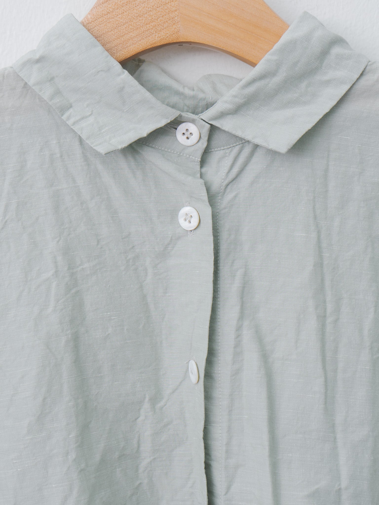 Long Overshirt - Sage