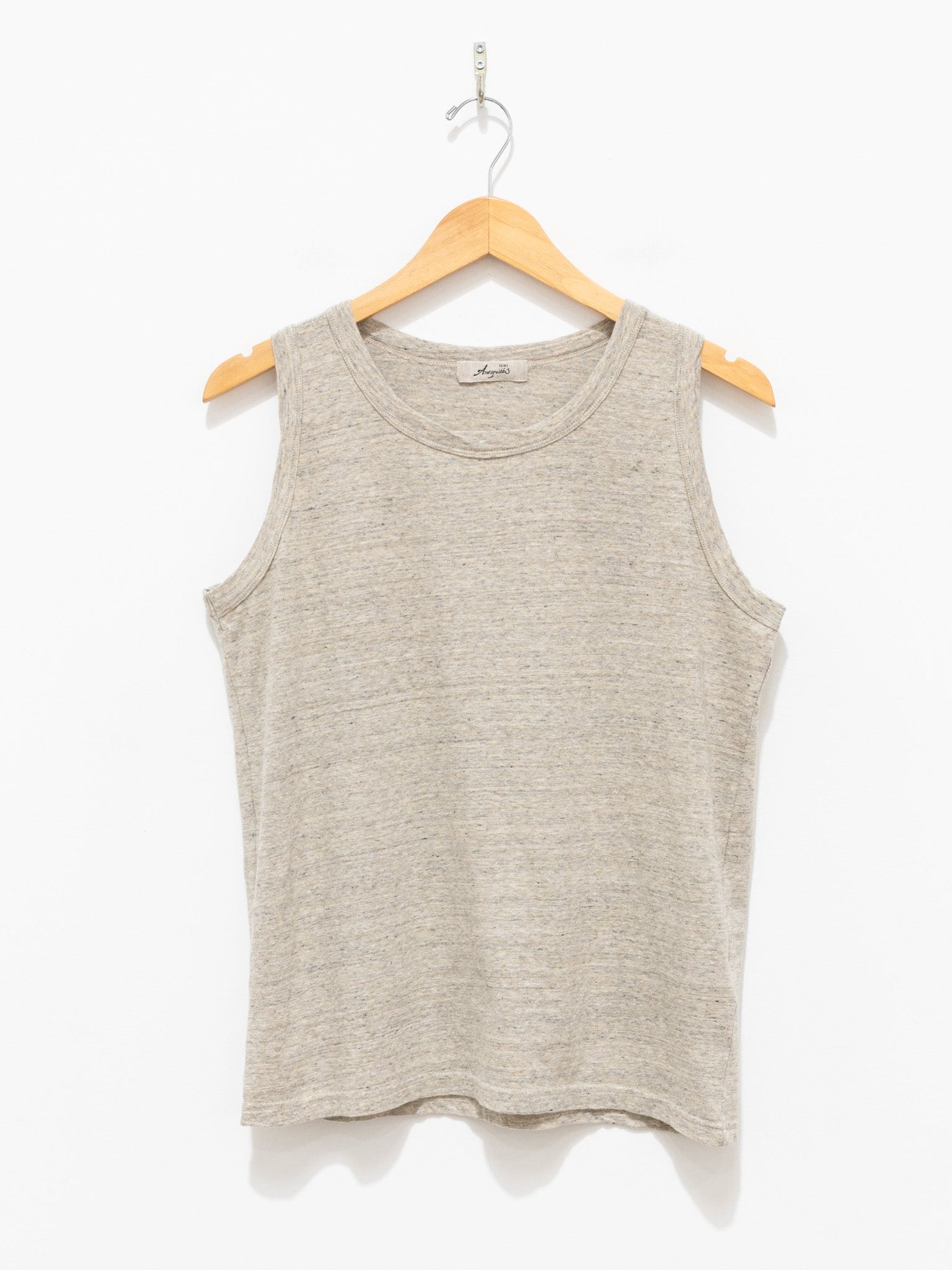 Namu Shop - Ichi Antiquites Cotton Tank Top - Beige