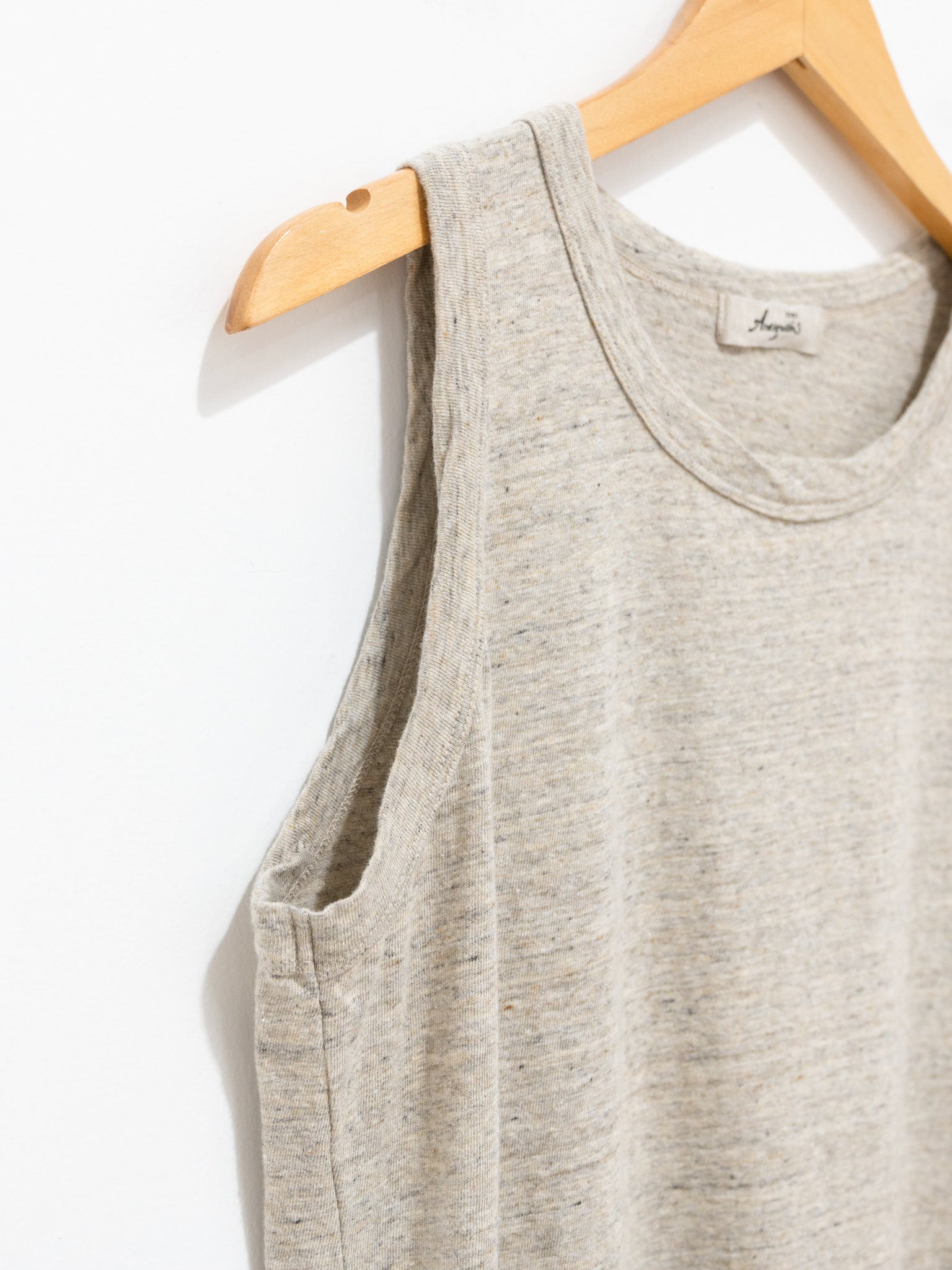 Namu Shop - Ichi Antiquites Cotton Tank Top - Beige