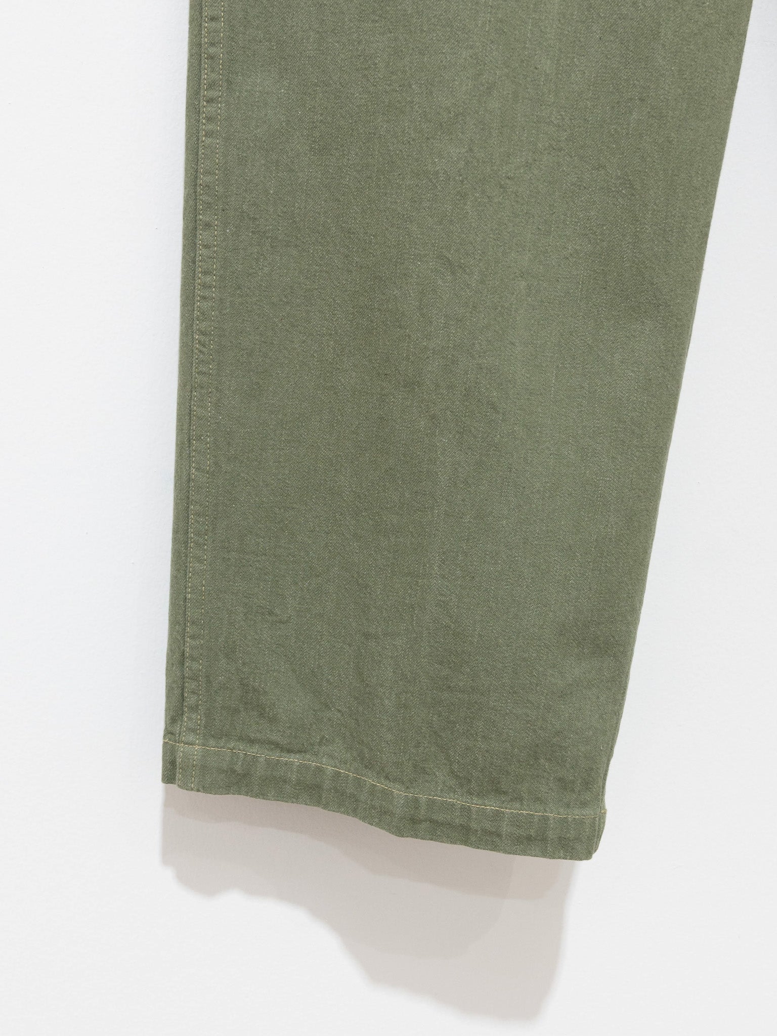 Namu Shop - Kaptain Sunshine Baker Denim Pants - Green