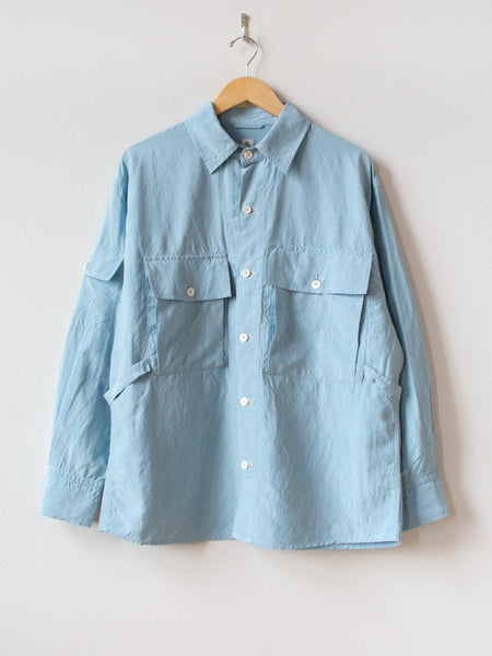 Namu Shop - Kaptain Sunshine Washed Silk Linen Field Shirt Jacket ...