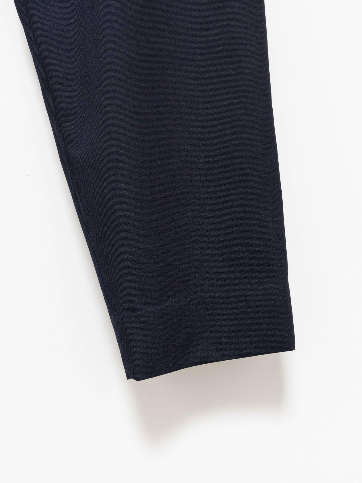 Namu Shop - Kaptain Sunshine Wool Easy Slacks - Navy