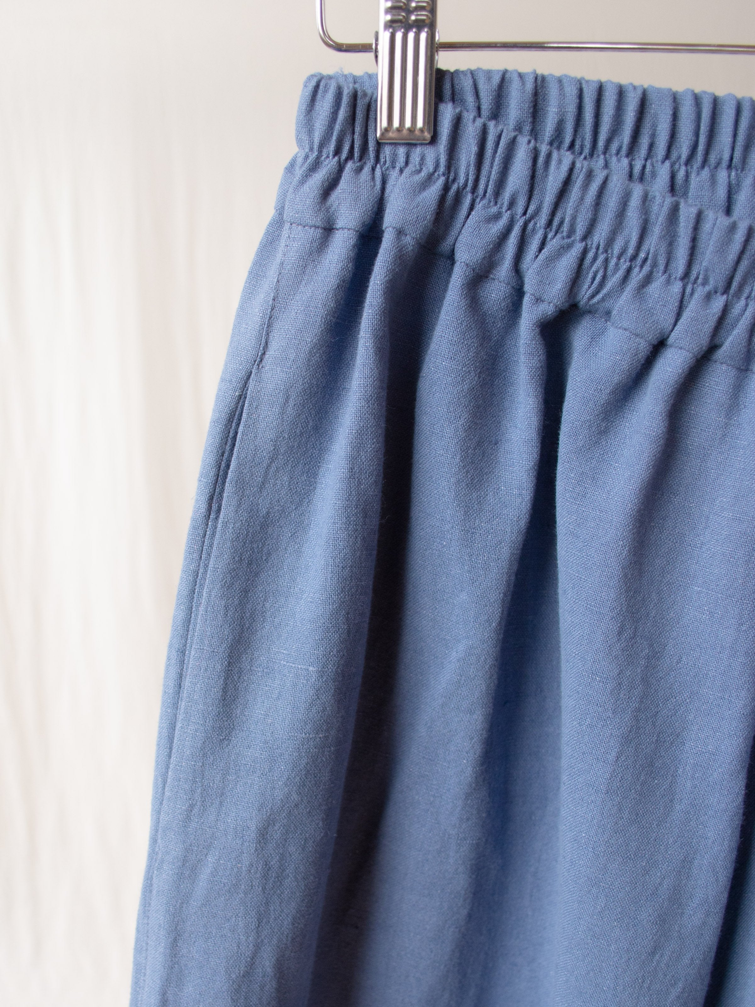 Indigo Quadro Pant — Gamine Workwear
