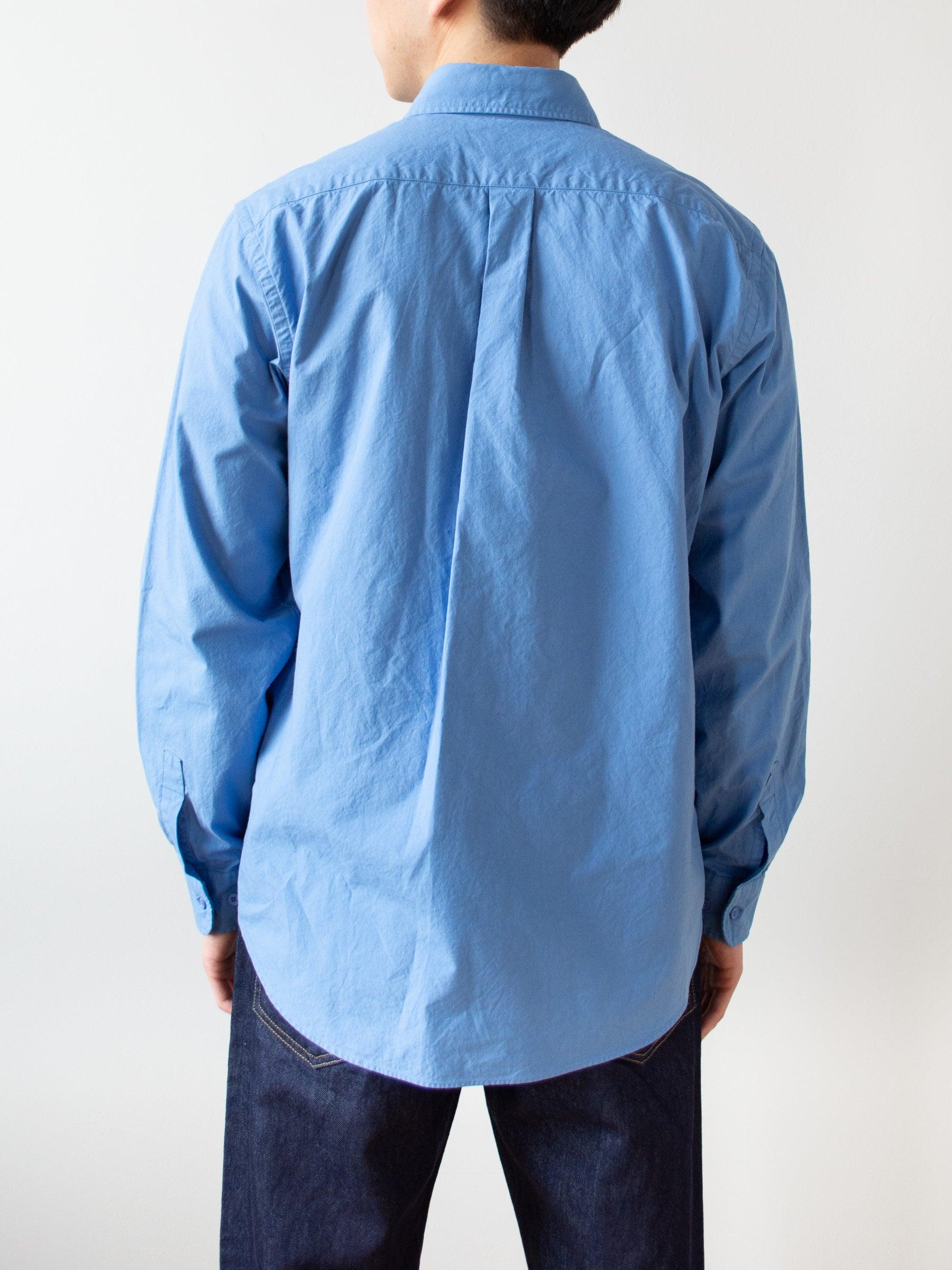 Namu Shop - S H Button Down Shirt - Blue