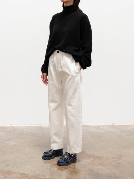 Namu Shop - Sofie D'Hoore Piper Trouser - Off White